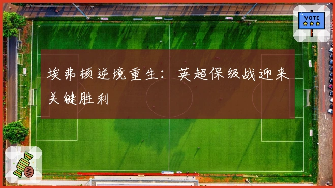 埃弗顿逆境重生：英超保级战迎来关键胜利